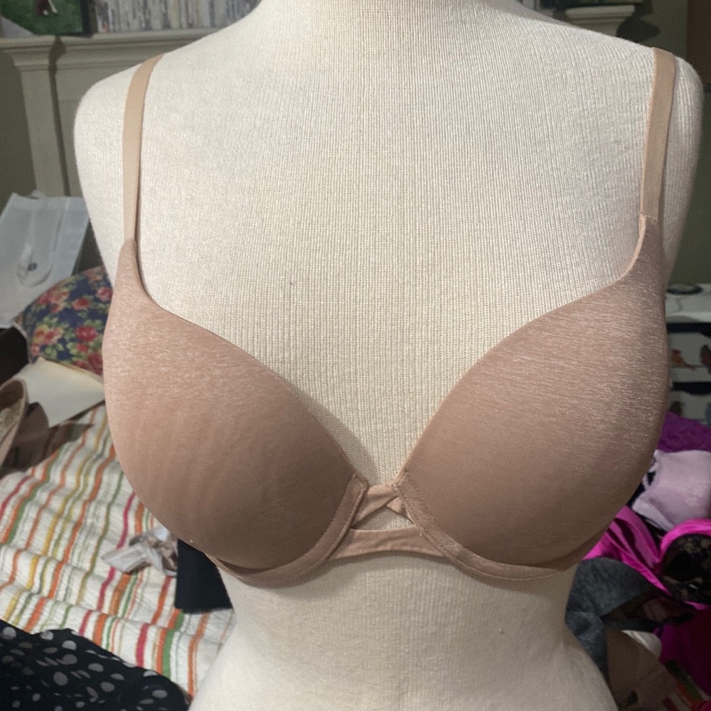 Beige Victoria’s Secret bra 34 D